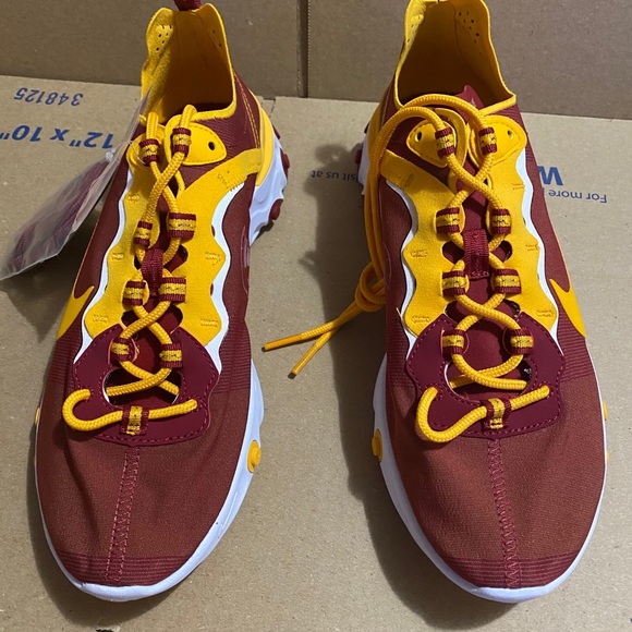 Size 8.5 Nike element 55 react USC Trojan - Picture 2 of 3